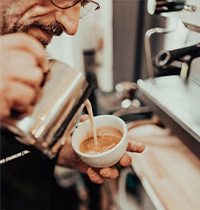 Goodflow Barista Catering mit mobiler Kaffeebar bei einem Event