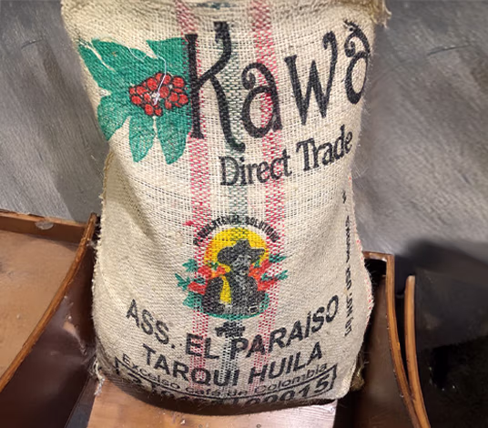 Kaffeesack aus Kolumbien für Specialty Coffee von GOOD FLOW COFFEE
